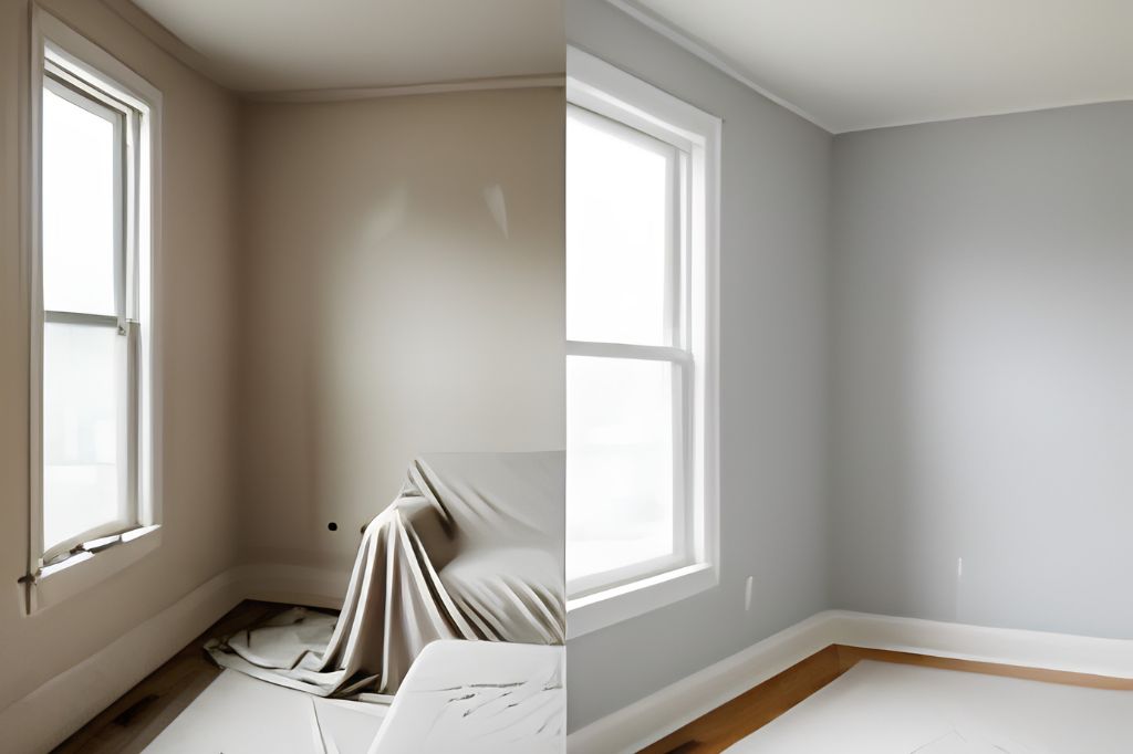 Interior painting in sunbury
